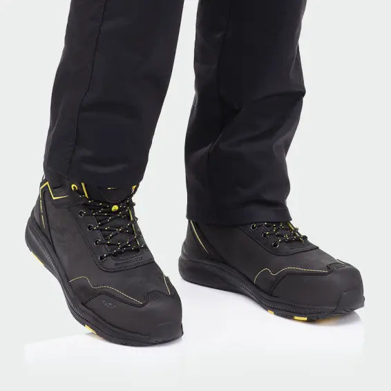 B-Ware Bwolf Phoenix Hi S3 S Arbeitsschuhe Sicherheitsschuhe Schutzkappe Schwarz Gr 42 - 3801054004689