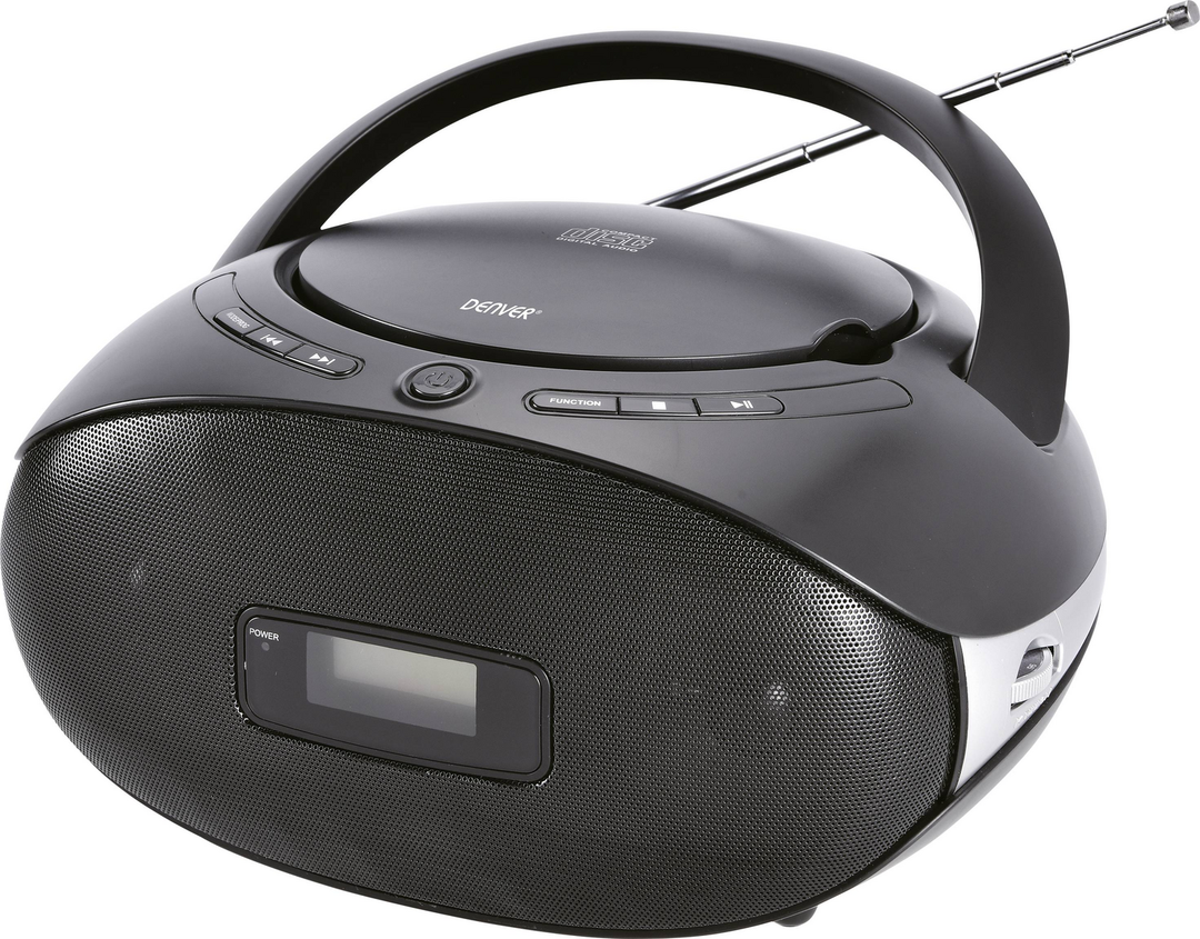 Denver TC-29 CD-Radio UKW CD Schwarz Radio Audiogerät CD-Player Multimedia-Gerät