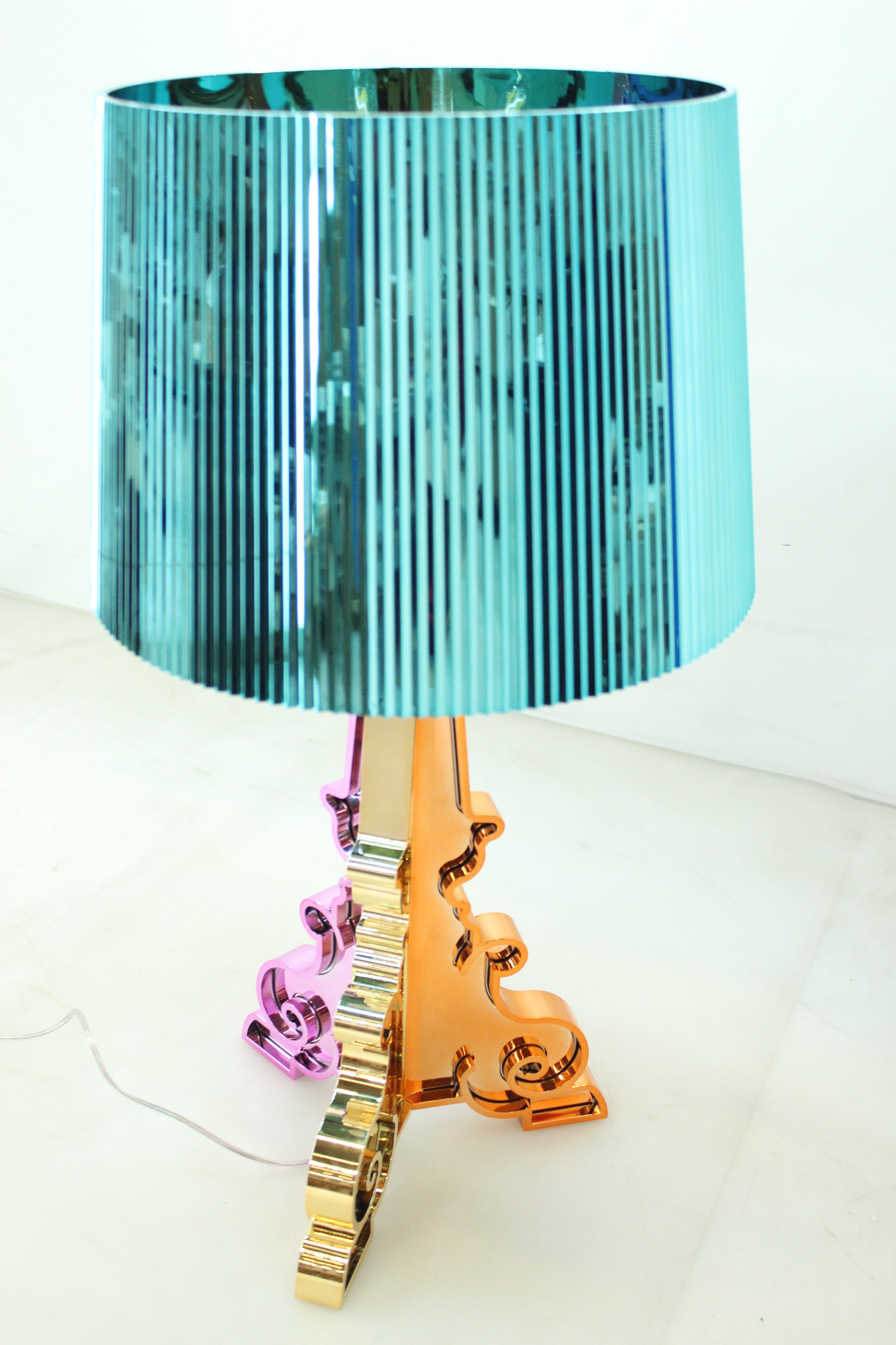 LED Tischleuchte Tischlampe Lampe Leuchte Tisch-Lampe multicolor blau - 8058967093407