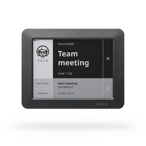 B-Ware Joan 6 Zoll Raummanager Anzeige Gerät Schwarz Touchscreen Kalender Kabellos