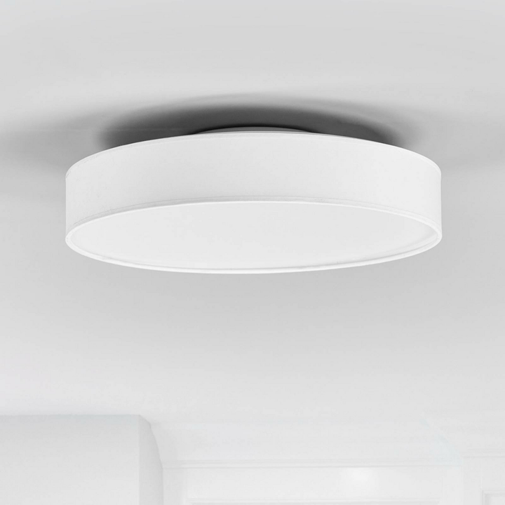 Lindby LED-Stoffdeckenlampe Saira Deckenlampe Wohnzimmerlampe Deckenleuchte LED
