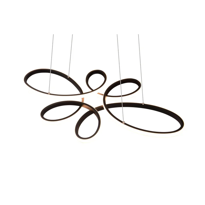 Trio Fly Pendelleuchte Led Hängeleuchte Deckenleuchte Lampe Leuchte Schwarz B-Ware - 384872