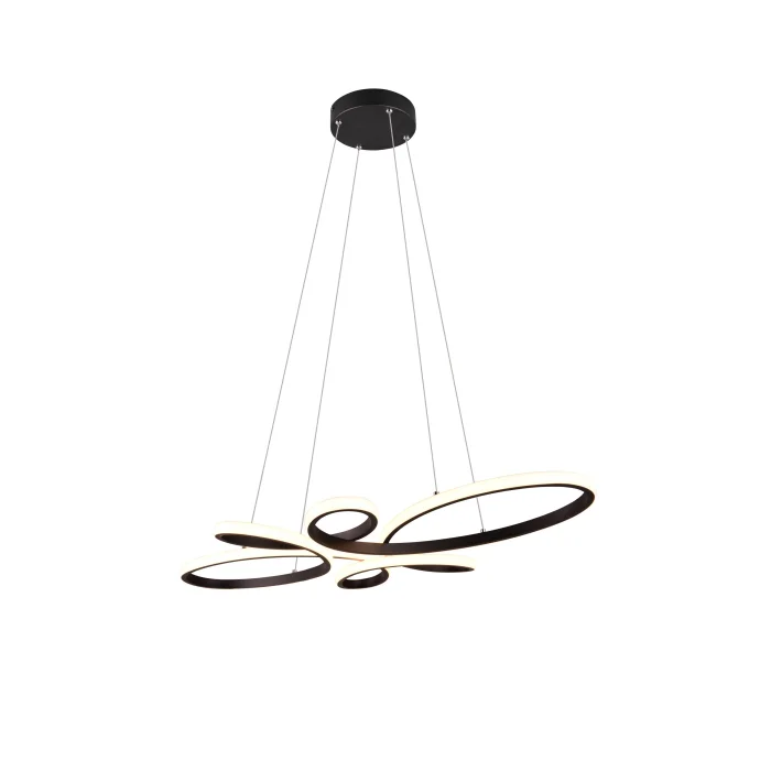 Trio Fly Pendelleuchte Led Hängeleuchte Deckenleuchte Lampe Leuchte Schwarz B-Ware - 384872