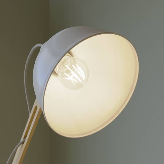 B-Ware Euluna Stehlampe Skansen Verstellbar Stehleuchte Standleuchte Leuchte Lampe Deko