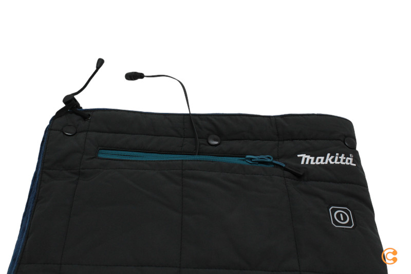 B-Ware Makita Akku Heizdecke Wärmedecke 3 Heizstufen 14,4 V/18 V 35h Siehe Text/Foto