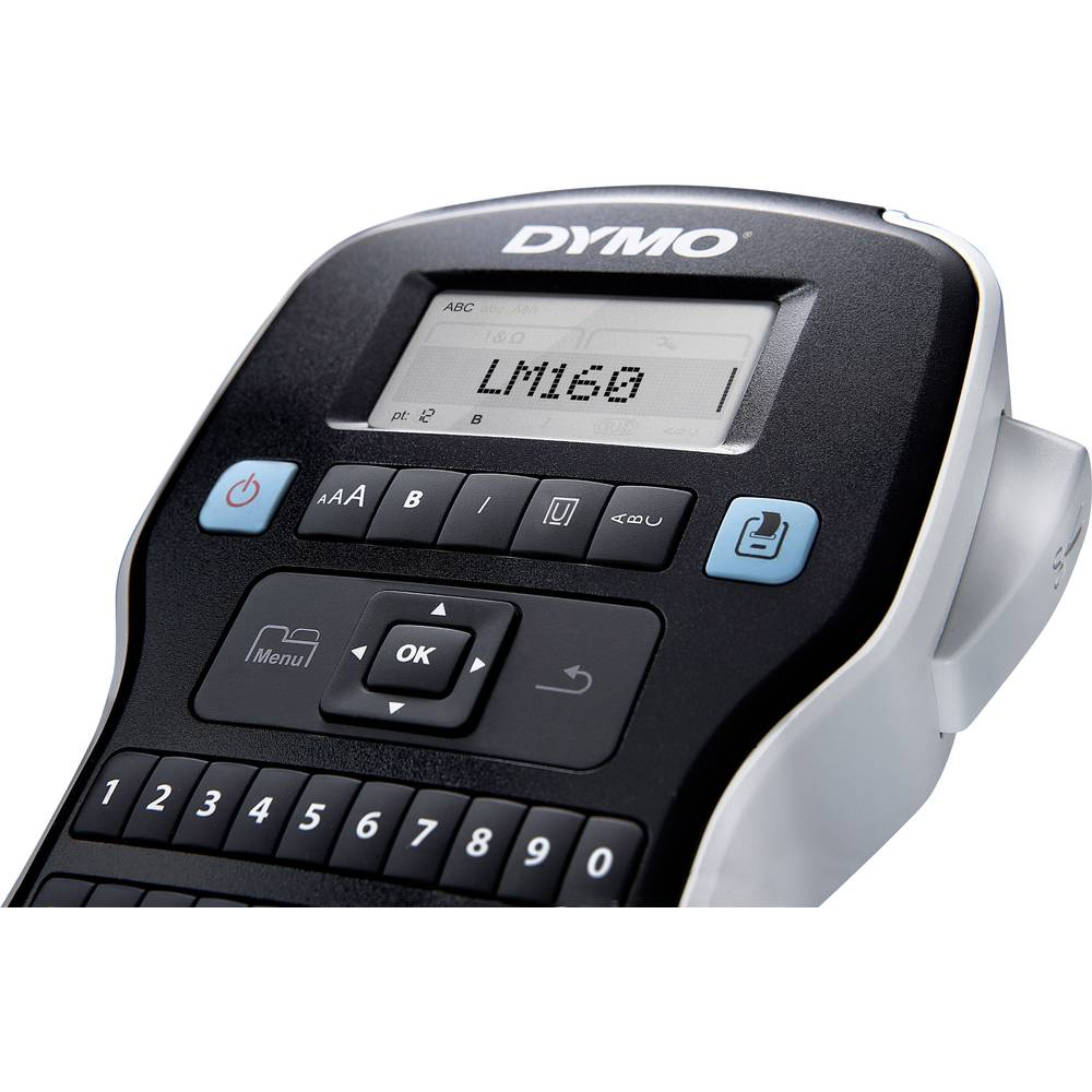 DYMO LabelManager 160 QWERTY Beschriftungsgerät 6 mm 9 mm 12 mm Gerät Scanner