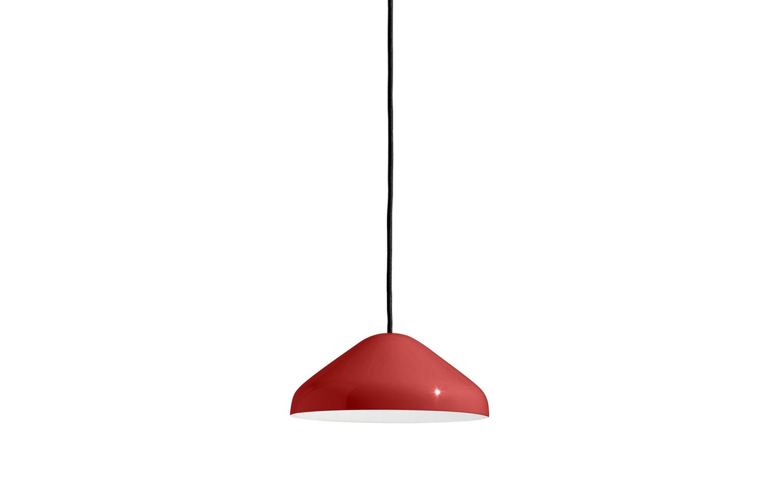 Hay Pao Steel Pendelleuchte Hängeleuchte Deckenlampe Leuchte Ø 23 x H 10 cm rot