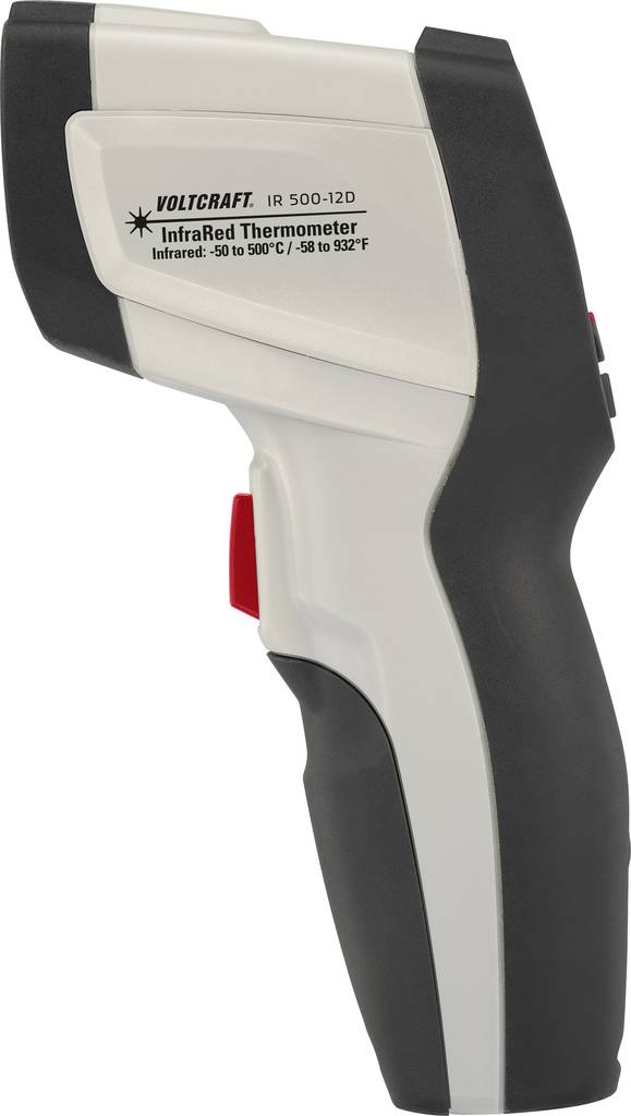 Voltcraft IR 500-12D Infrarot-Thermometer Optik 12:1 -50 bis 500 °C Pyrometer - 4016139327884