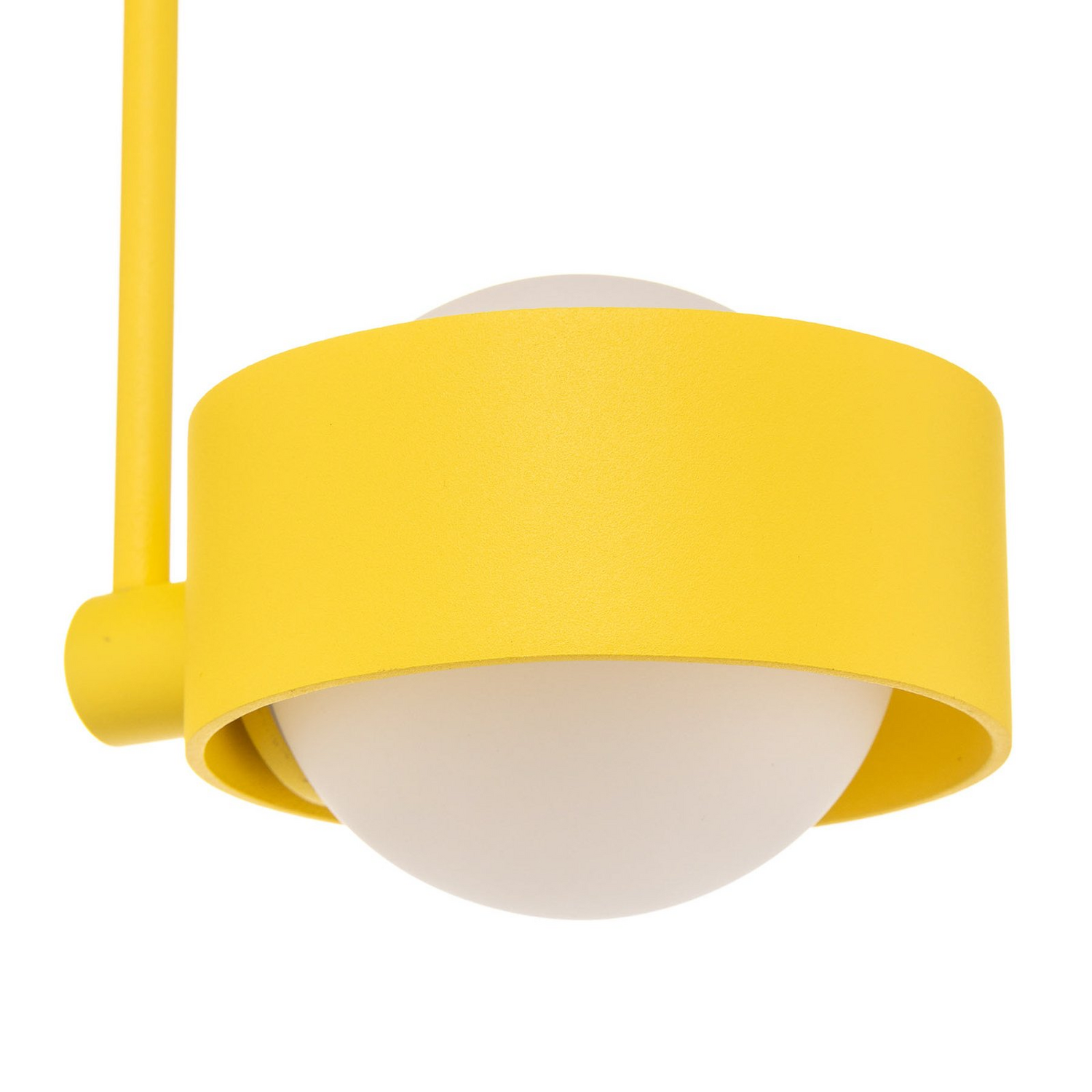 B-Ware Argon Deckenleuchte Mado Deckenlampe Deckenlicht Lampe Stahl Gelb Zweiflammig