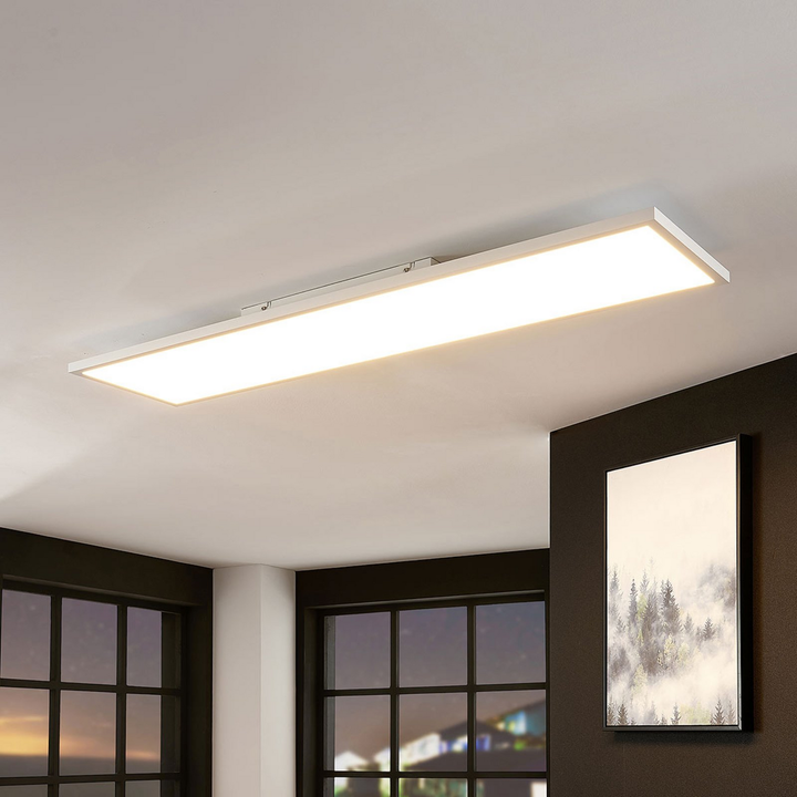 Arcchio Led Panel Brenda Deckenlampe Deckenlampe Fernbedienung 29,5 X 119,5cm787 B-Ware