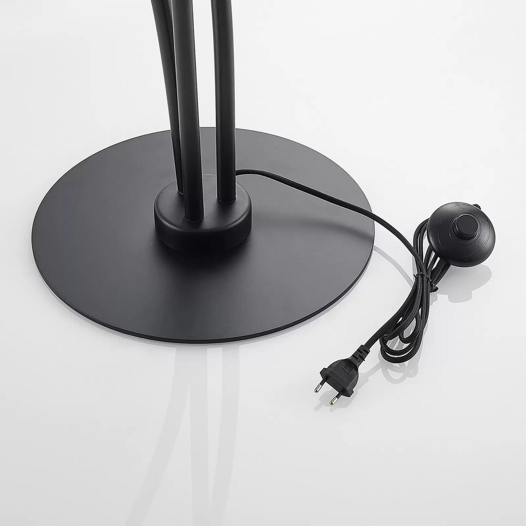Lucande Dustian Stehleuchte 3-flammig Stehlampe Lampe Leuchte Spot Leselampe