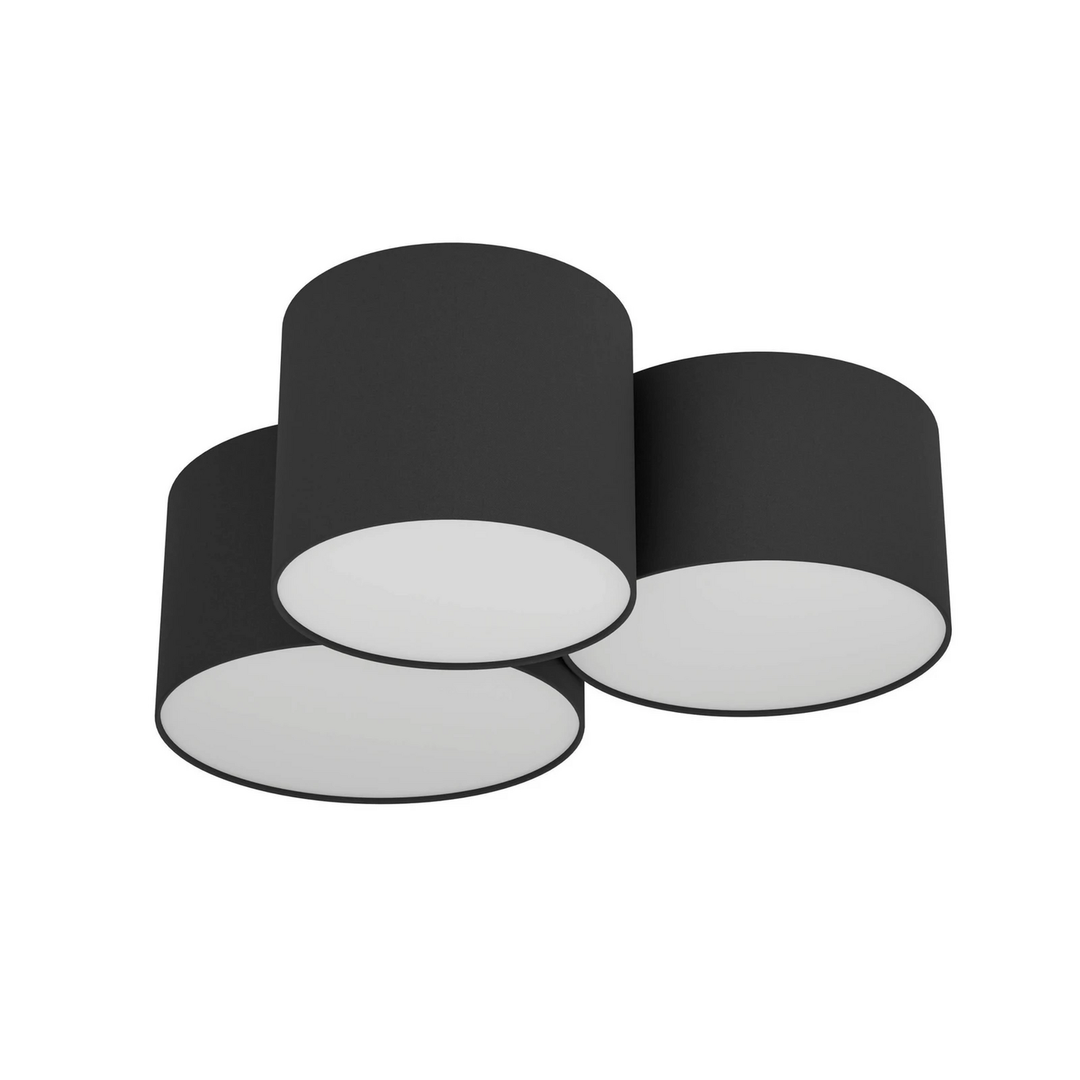 Eglo Deckenlampe Pastore 2 Länge 61 Cm Schwarz Stoff Deckenleuchte Lampe Leuchte B-Ware - 9002759995089