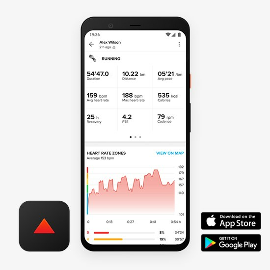 Suunto 7 Smartwatch Fitnesstracker Fitnessuhr Sportuhr Uhr Laufuhr Kupfer Grau B-Ware