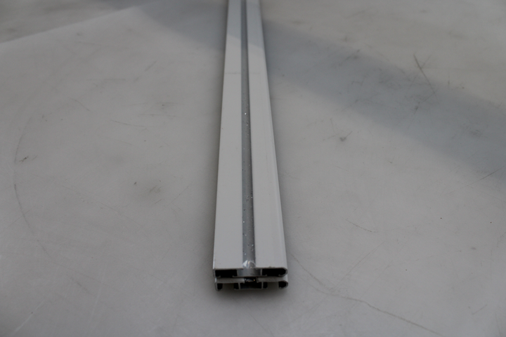 Garesa Gardinenschiene Profil 363 2 lfg. Weiß - Breite: 120 cm 2 STÜCK