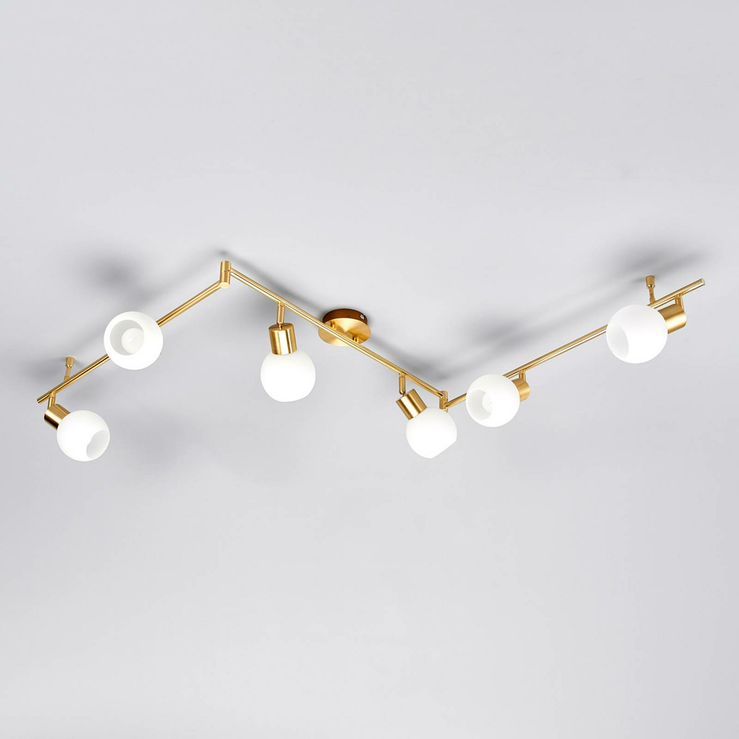 Plafonnier LED Lindby Elaina, lampe décorative pour salon ou salle à manger, référence 91