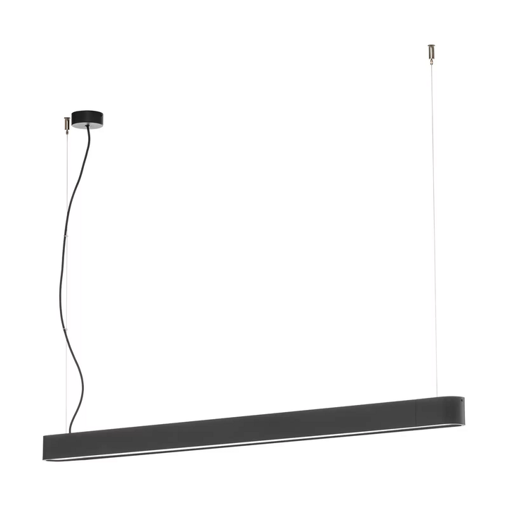 Nowodvorski Lighting Hängeleuchte Soft Pendelleuchte Deckenlampe grafit 125 cm