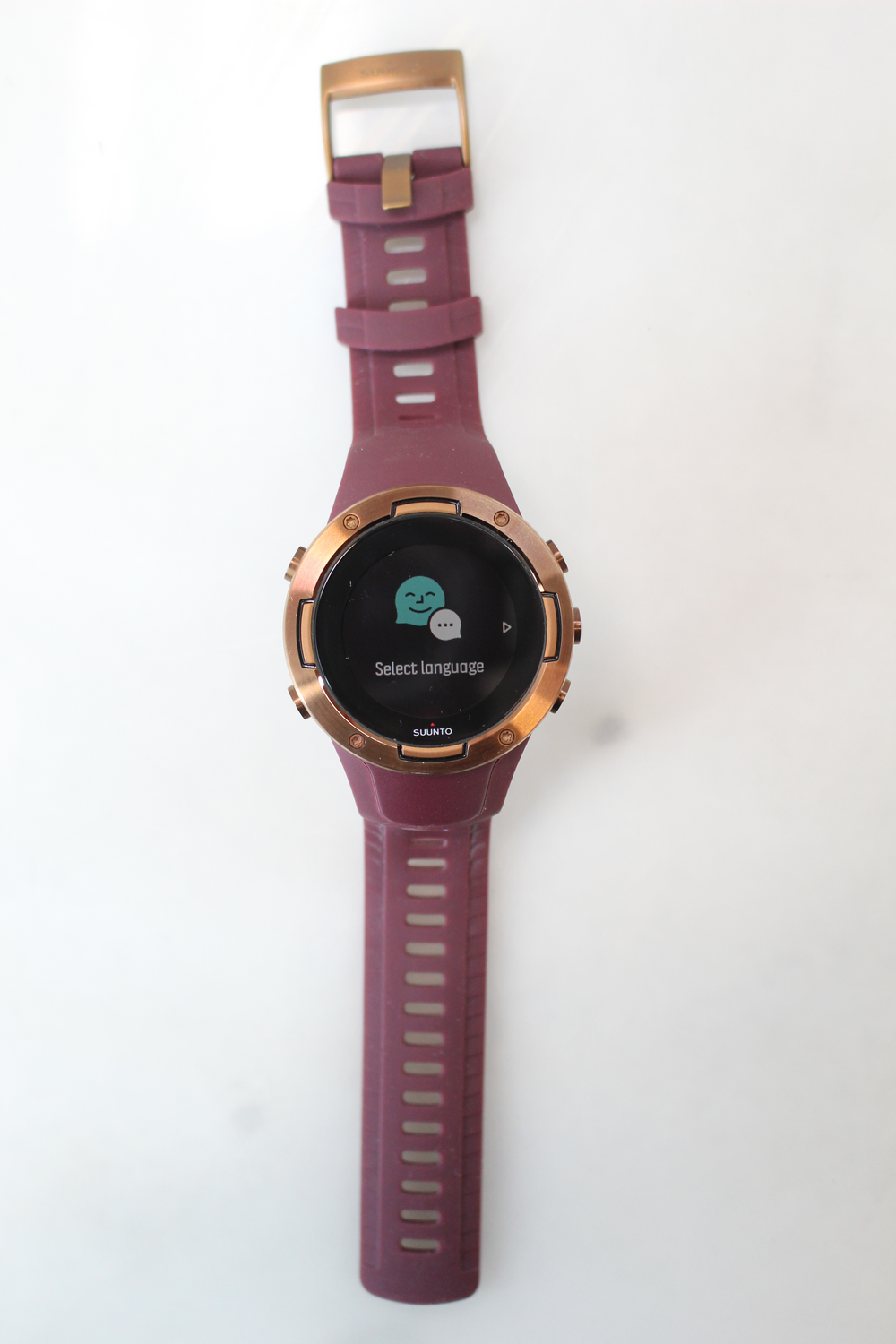 SUUNTO 5 Burgundy Copper Kupfer Smartwatch Uhr Edelstahl MIT MANGEL