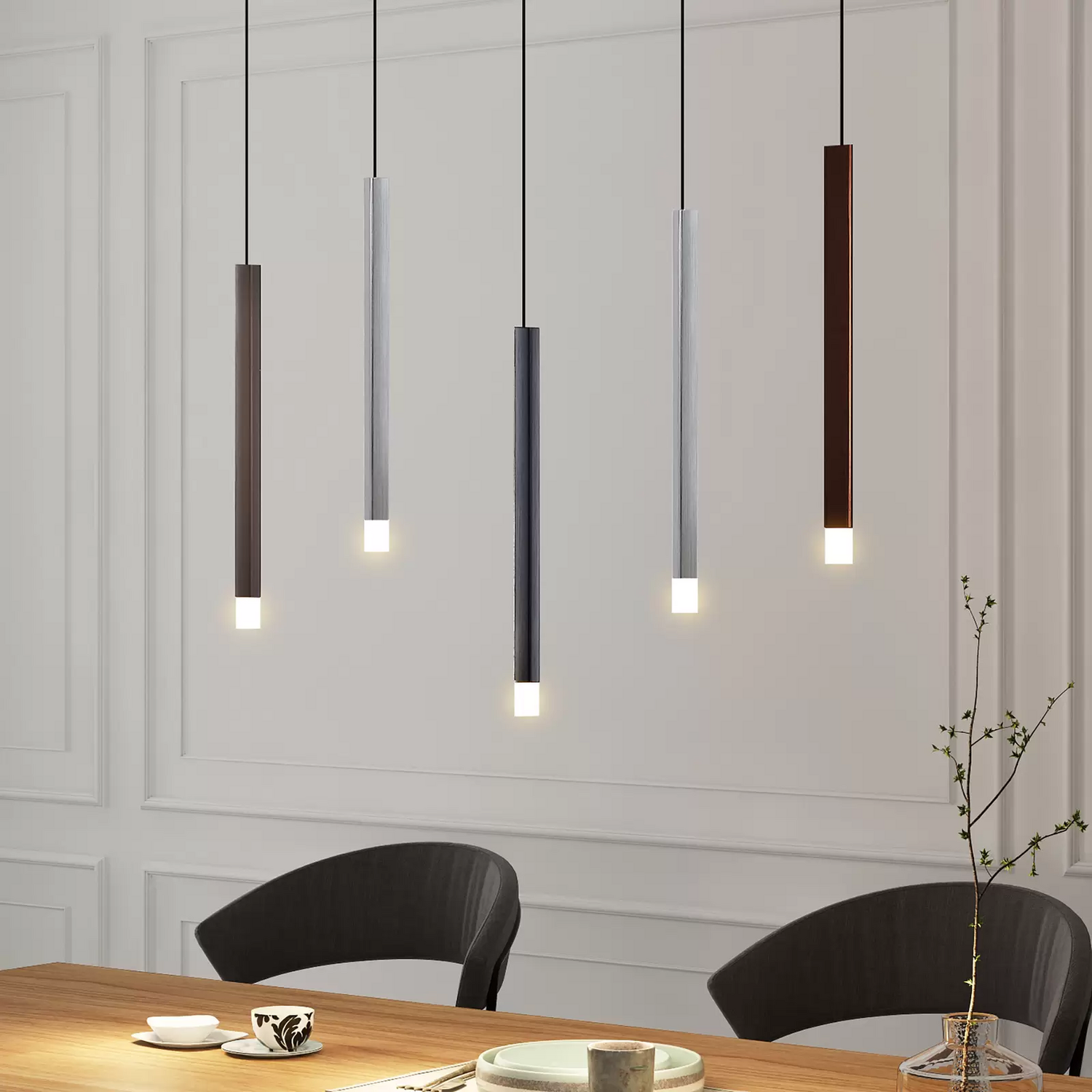 Lucande Stoika Led Pendelleuchte Deckenlampe Hängeleuchte Lampe Leuchte Warmweiß B-Ware - 4251096591439