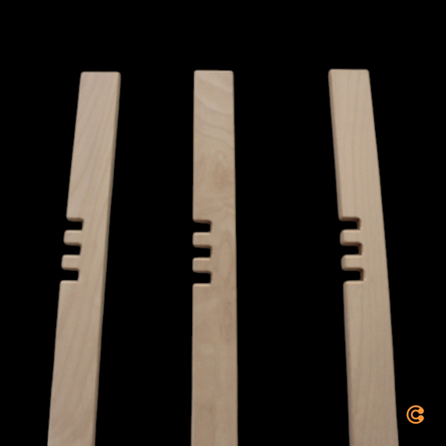 B-Ware Tojo Parallel Bett Latten (3 Er Set)   Länge 195 Cm Breite 7 Cm Ersatz Latten