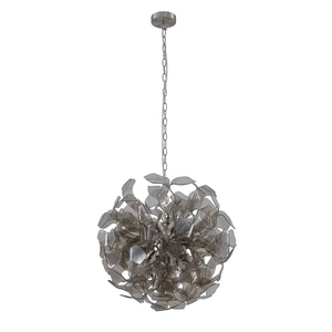Suspension Lindby Moscalina en acrylique, G9 gris fumé 