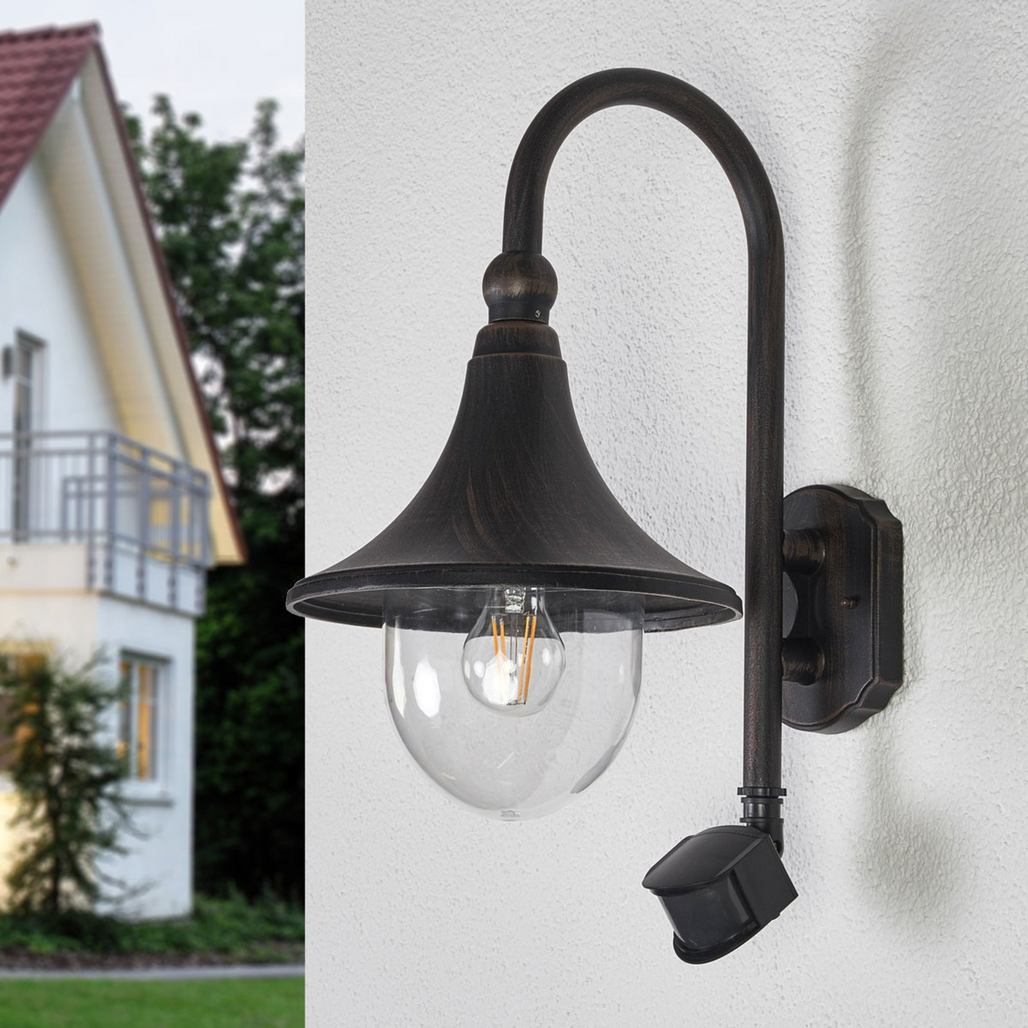 B-Ware Lindby Außenwandleuchte Daphne Gartenleuchte Terrassenleuchte Garagenleuchte 579