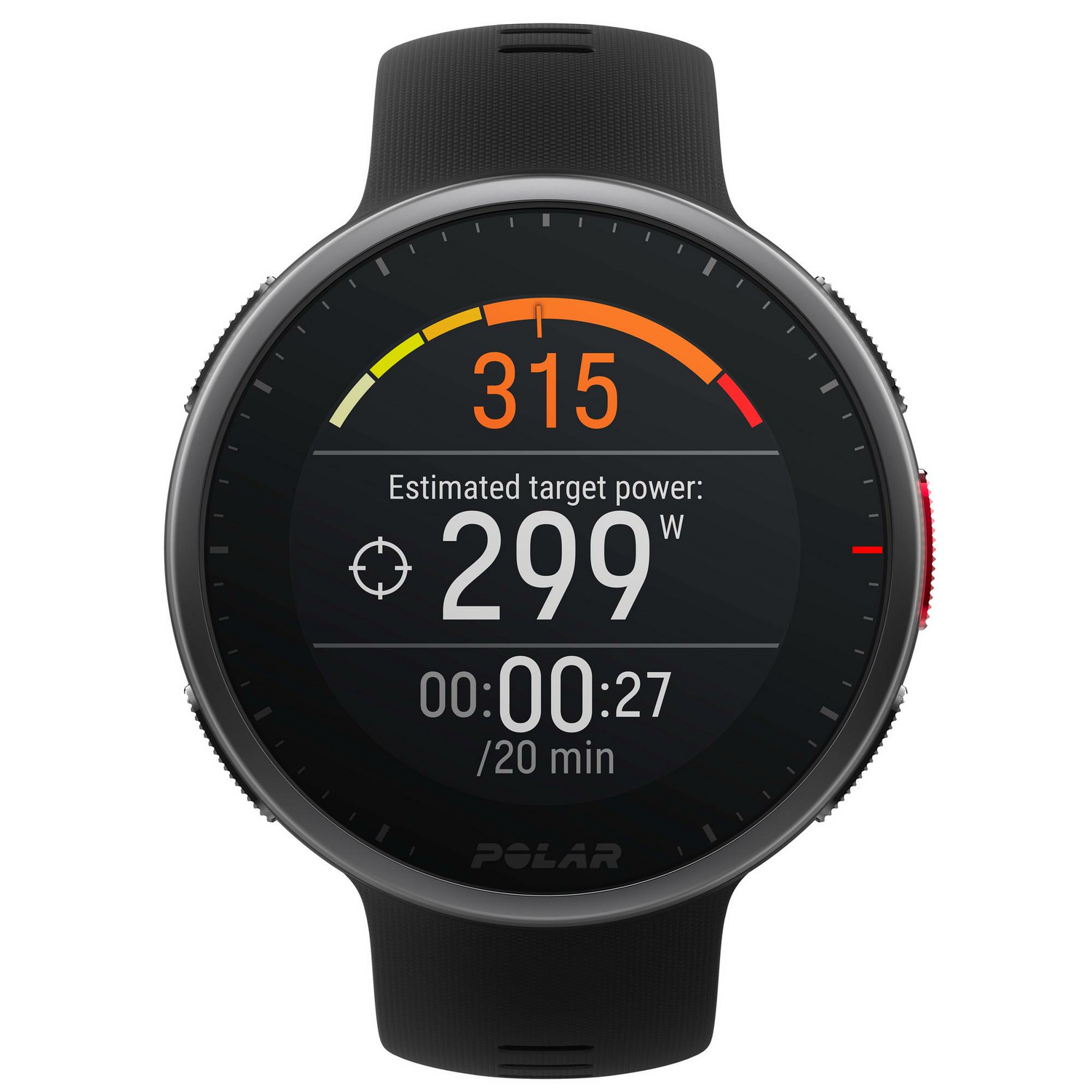 B-Ware Polar Vantage V2 Black Sportuhr Uhr Fitness Gps Herzfrequenz M/L Schwarz