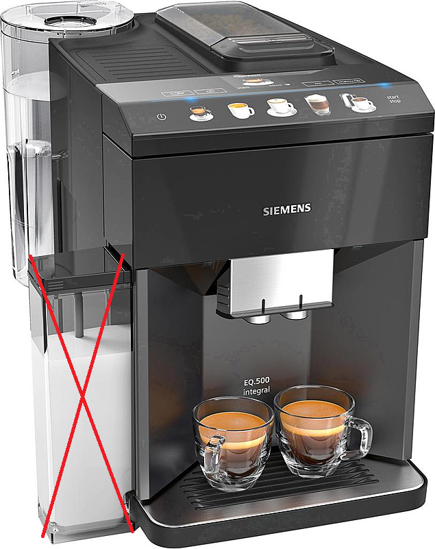 Siemens Eq.500 Integral Tq505 D09 Kaffeevollautomat Defektware Siehe Text D-Ware