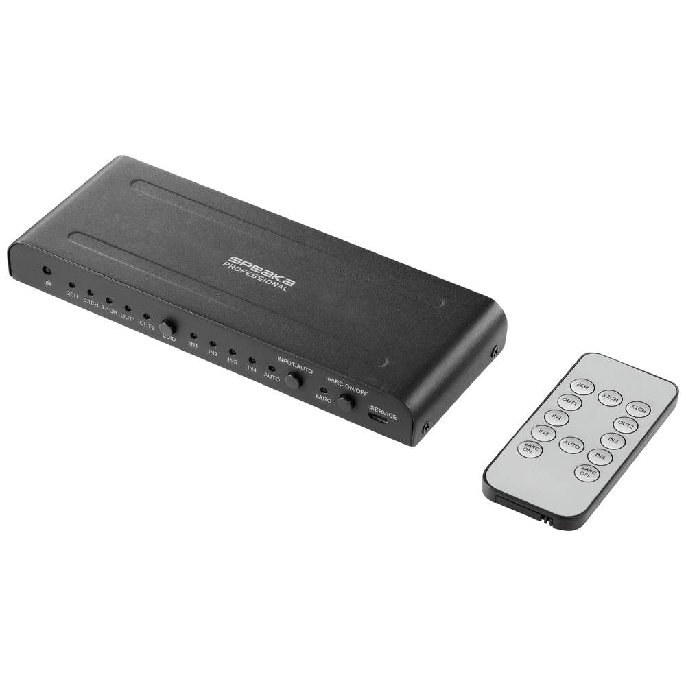 Spea Ka Professional Sp Hda 550 4 Port Hdmi Switch Hdmi Umschalter B-Ware