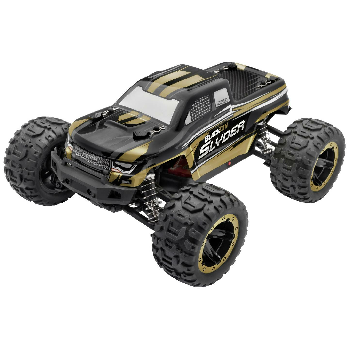 B-Ware Blackzon Slyder Mt 1/16 Gold Brushed 1:16 Rc Modellauto Elektro Monstertruck 118