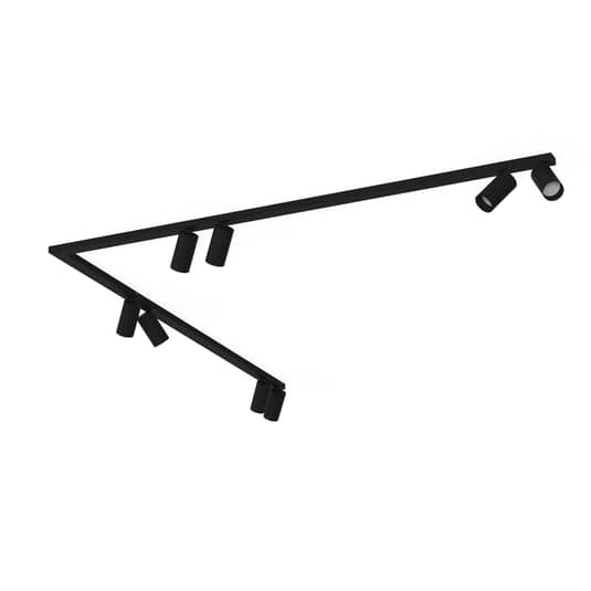 B-Ware Nowodvorski Deckenstrahler Mono Corner Viii Deckenlampe Leuchte Schwarz 2x150cm
