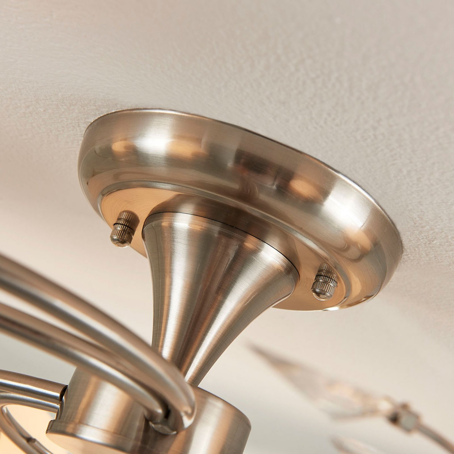 Plafonnier Lindby à six lumières de qualité B, Tatas, IP20 E14 40 W690