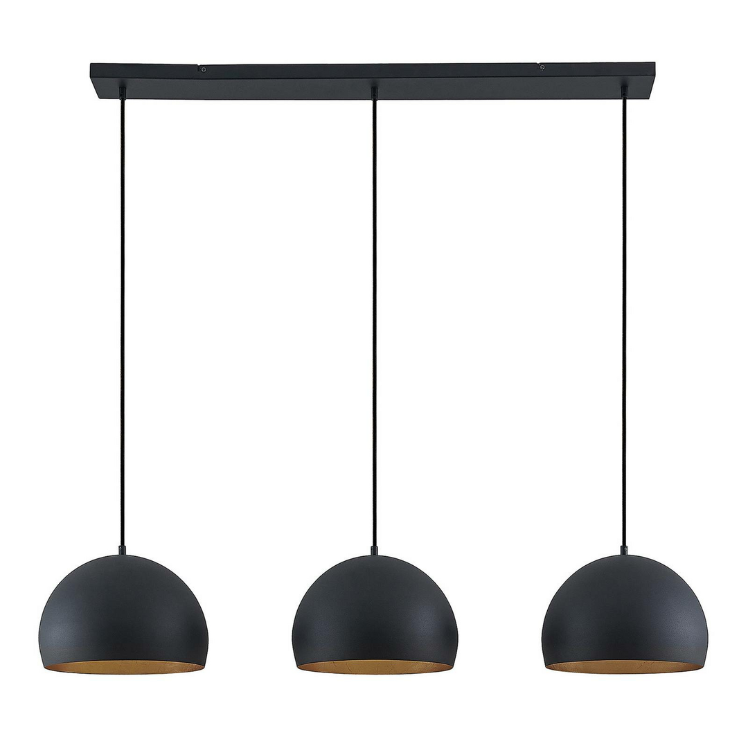 Lindby Tarjei Pendelleuchte Hängeleuchte Deckenlampe Leuchte 120cm schwarz-g835