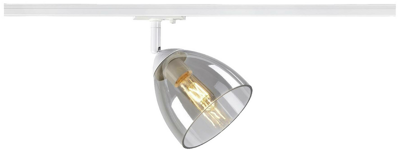 SLV PARA CONE GL Hochvolt-Schienensystem-Leuchte Deckenlampe GU10 Transparent