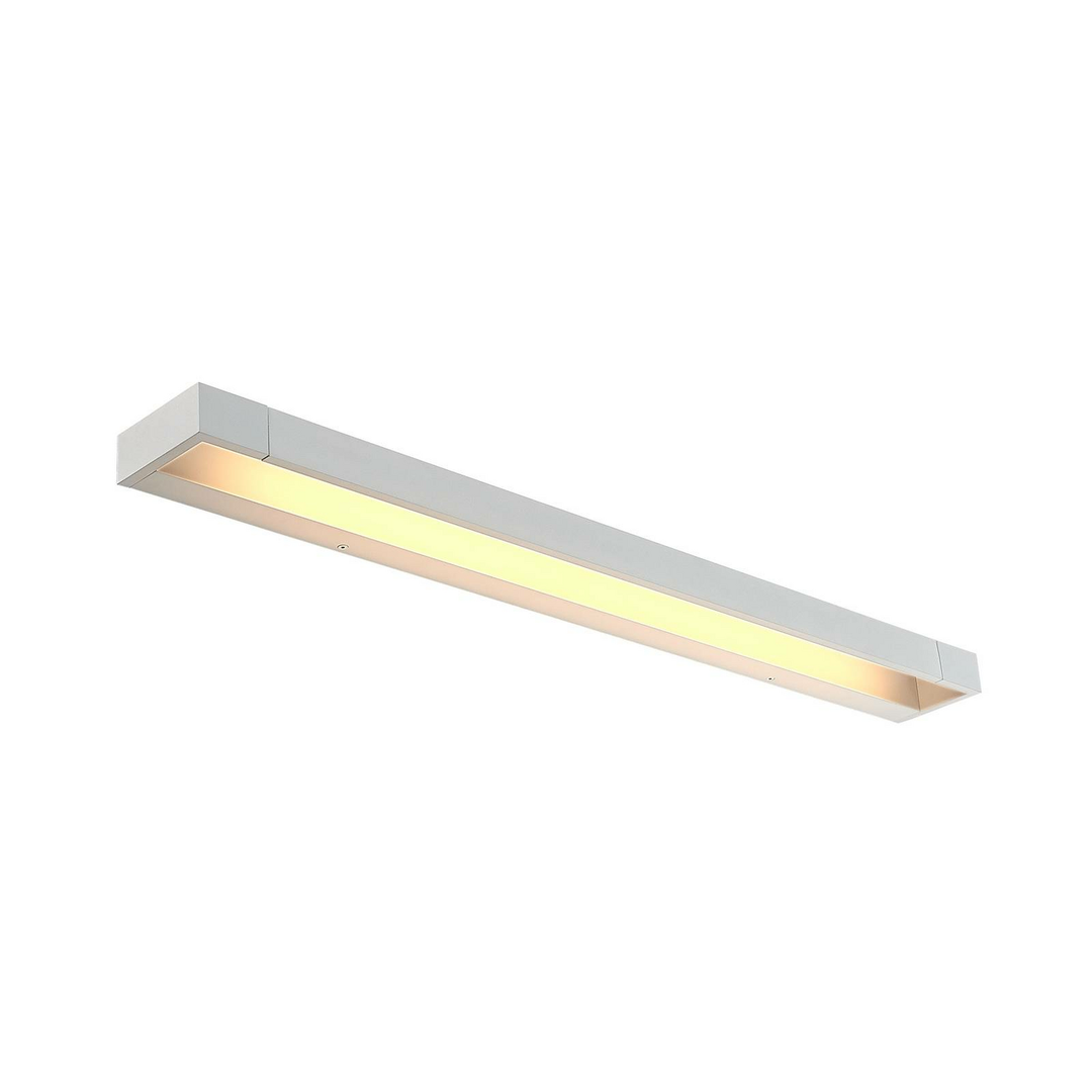 Arcchio Jora LED-Wandleuchte Wandleuchte Lampe Leuchte 18 Watt 60 cm Alu weiß