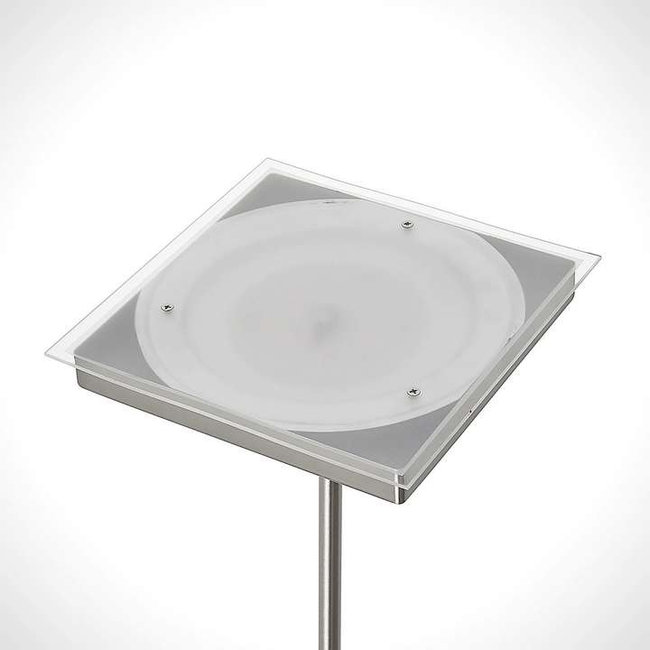 Lindby Sumani Led Stehleuchte Stehlampe Standleuchte Standlampe Eckig Nickel734 B-Ware