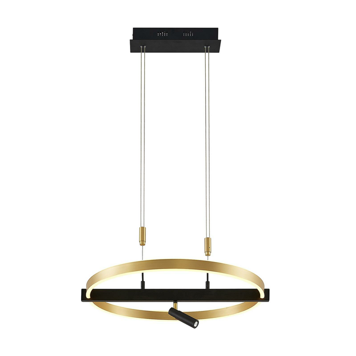 Lucande Matwei LED-Hängeleuchte Deckenlampe Lampe Lampe LED 26W messing