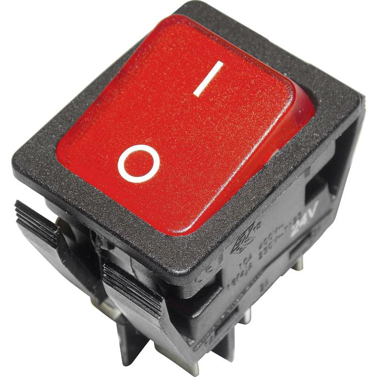 Arcolectric Bulgin Ltd. Wippschalter C6057 Alfab 24 V Dc/Ac 16 A 2x 25 Stück B-Ware