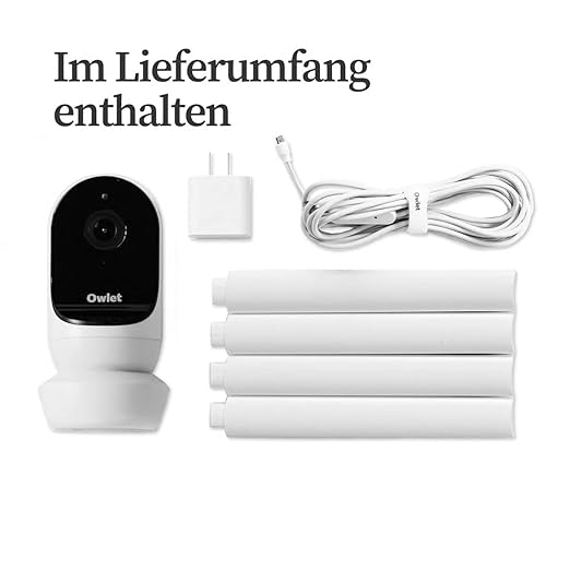 OWLET Cam 2 Babyphone mit Kamera Weiss