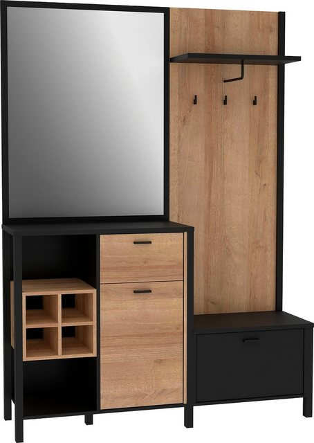 Red Living Kasala Kompaktgarderobe Garderobe Jackenhaken Kleiderständer
