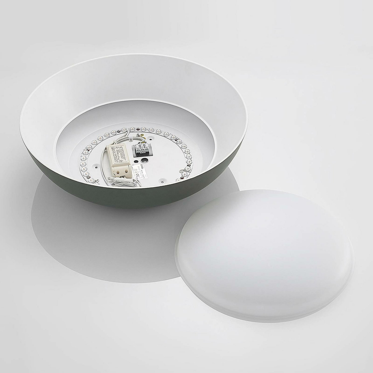 B-Ware Lindby Juliven Led Deckenlampe Hängelampe Wohnzimmerlampe Lampe Leuchte Grau