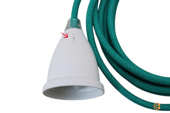 NUD Collection Classic White Turquoise TT07-36 Pendelleuchte SIEHE TEXT/FOTO