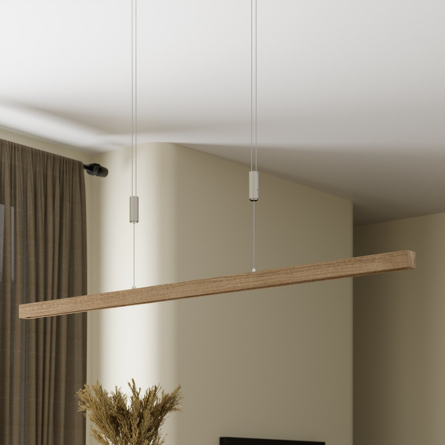 Rothfels Nora Led Pendelleuchte Deckenlampe Hängeleuchte Lampe Leuchte 22 W Eiche B-Ware