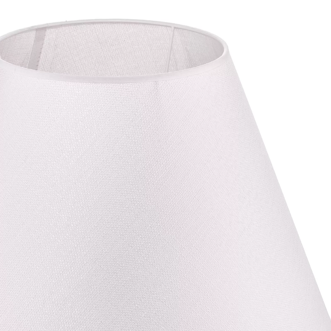 Lampenschirm Sofia Höhe 31 cm veroni weiß Leuchtenschirm Lampen-Zubehör Lampe