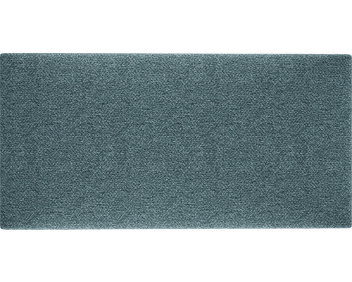 Mollis Wandkissen Salva grünblau Gewebte-Optik 30 x 60 cm Wandpolster 2 STÜCK