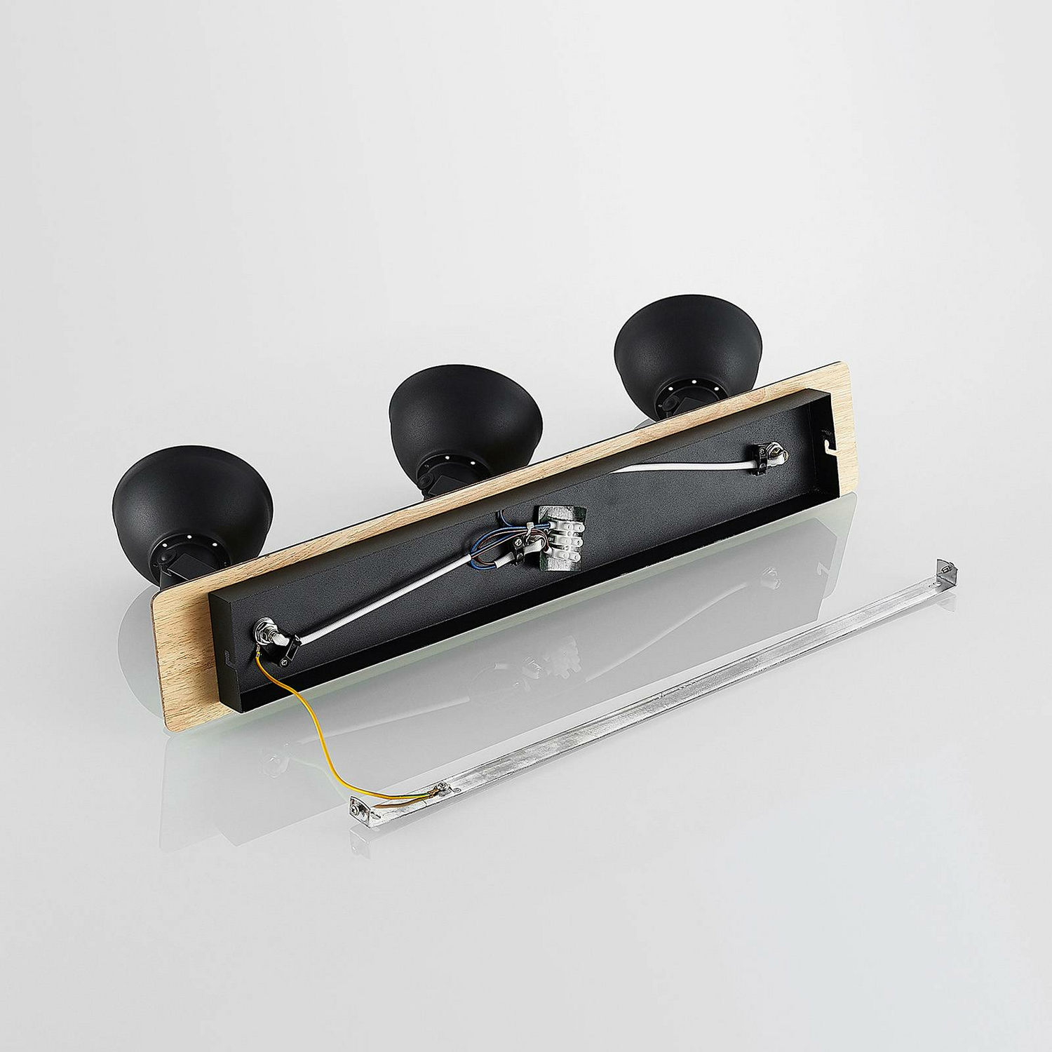 Plafonnier Lindby Aylis, lampe de salon, lampe de plafond, luminaire décoratif, E14 Schw614