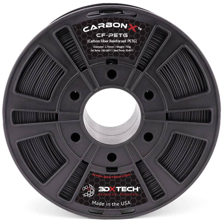 3 D X Tech Filament Esd Petg Schwarz Leitfähig 3 D Drucker Material 2,8 Mm 750g B-Ware - 4260395365498
