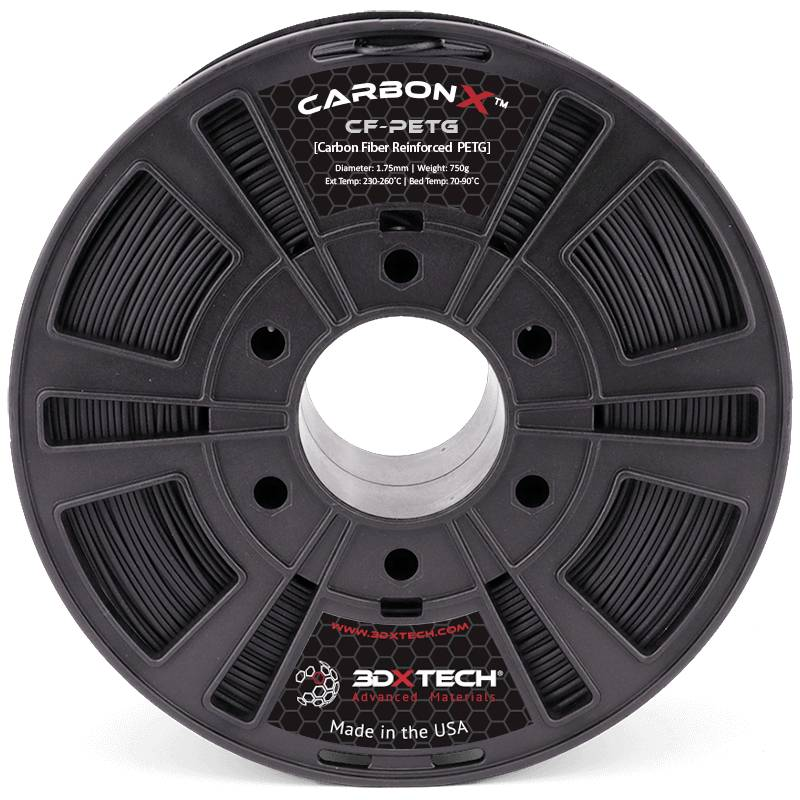3 D X Tech Filament Esd Petg Schwarz Leitfähig 3 D Drucker Material 2,8 Mm 750g B-Ware - 4260395365498