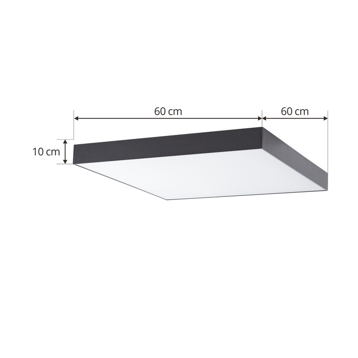 Lucande Leicy LED-Deckenlampe Deckenleuchte Lampe Leuchte Deckenlicht Licht