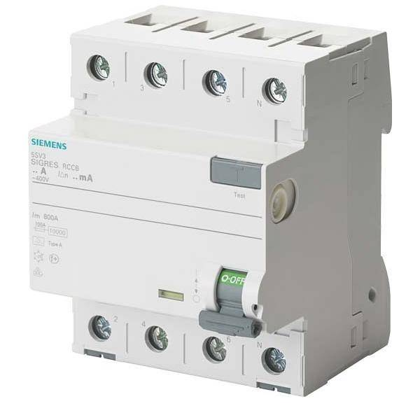 Siemens 5 Sv33426 Kk12 5 Sv3342 6 Kk12 Fi Schutzschalter A 4polig 25 A 0.03 A 400 V B-Ware - 4001869430591