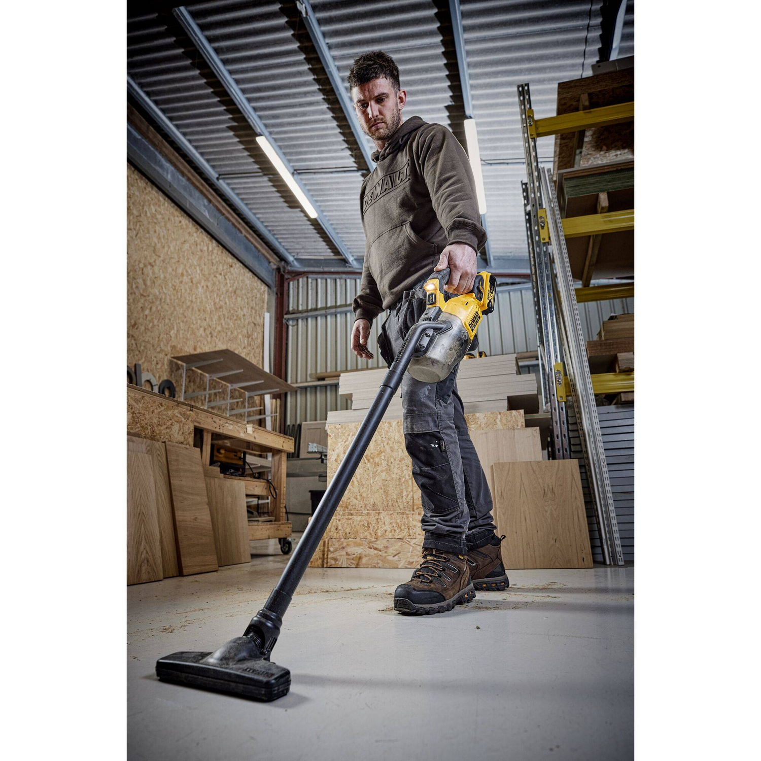 Aspirateur portatif sans fil DEWALT DCV501LN-XJ